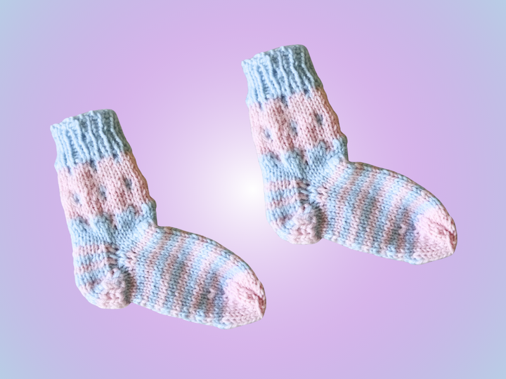 Kreative Anleitung: Babysocken