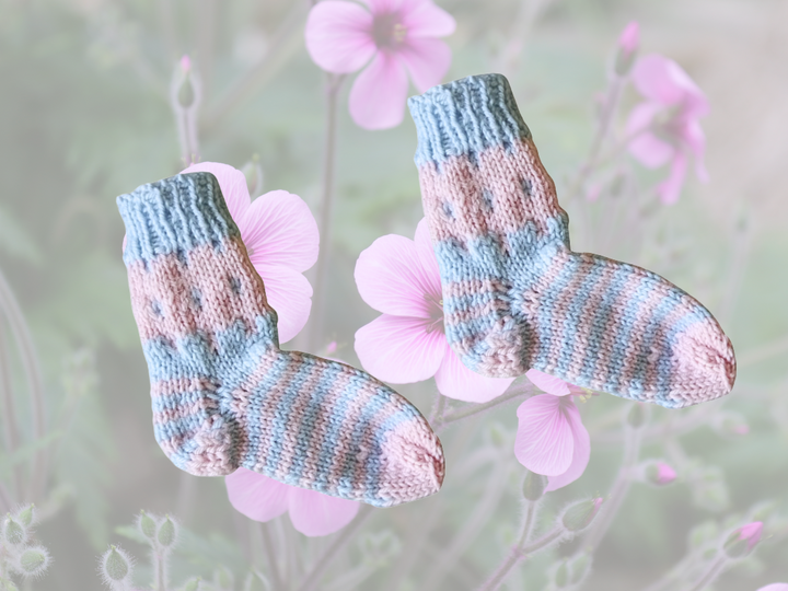 Kreative Anleitung: Babysocken