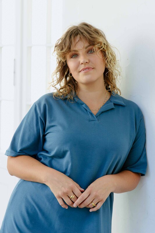 Polokleid Schnittmuster Jerseykleid Minikleid Sommerkleid XS-XXXL Damen - Bild 4