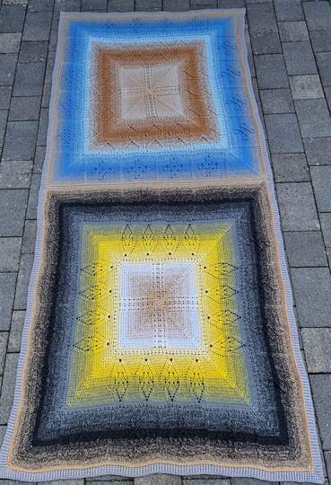 Häkelanleitung Set Decke Zaubertraum