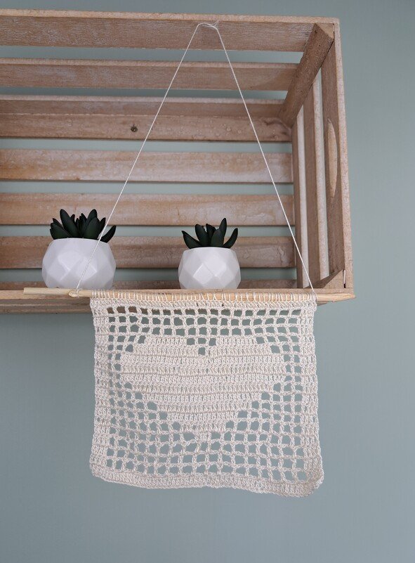 Sparpaket Wand Dekoration / Aufhänger, Herz, Krone und Schmetterling - Bild 2