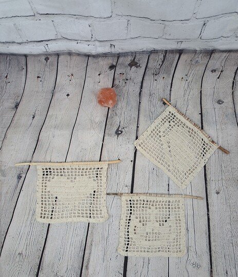 Sparpaket Wand Dekoration / Aufhänger, Herz, Krone und Schmetterling