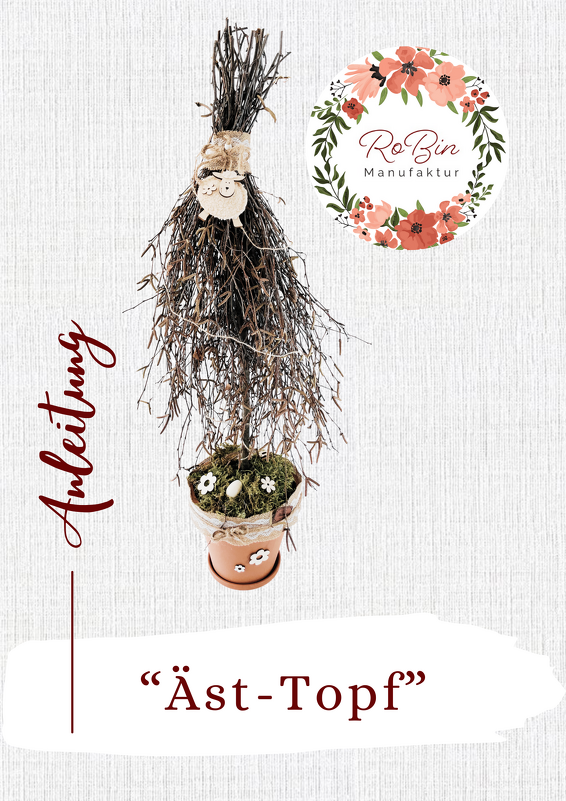 DIY Anleitung zur Erstellung eines Bäumchen aus Birkenreisig