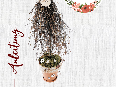 DIY Anleitung zur Erstellung eines Bäumchen aus Birkenreisig