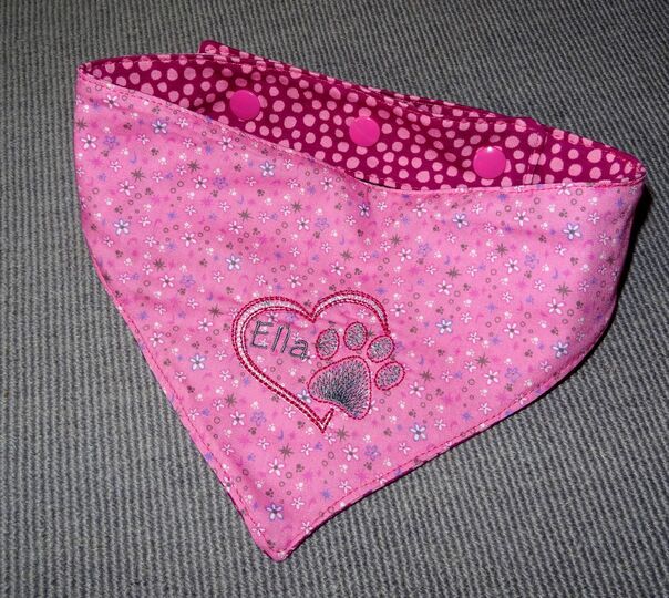 Stickdatei - Tierliebe Herz mit Pfote teilgefüllt