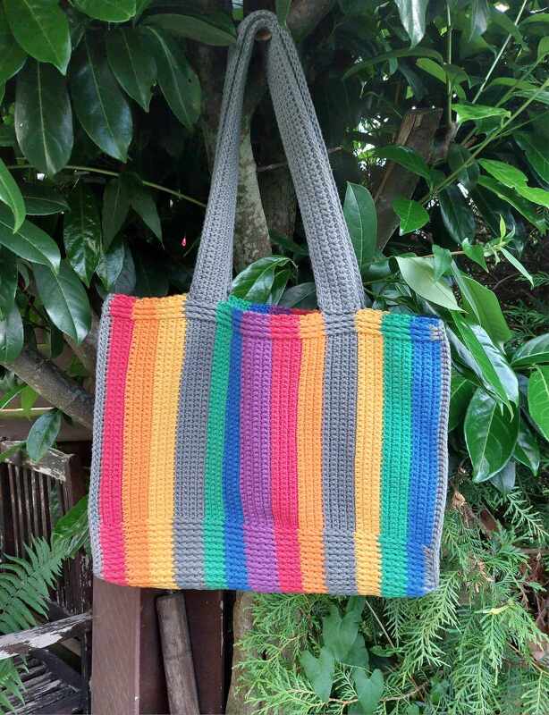 Roomy - eine geräumige Häkeltasche - Bild 2