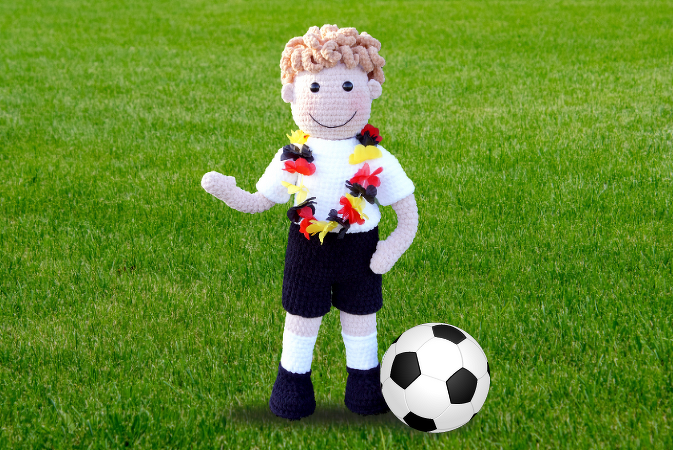 Häkelanleitung Fußballer Toni - PDF Datei - Bild 2