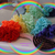 Haarband / Scrunchie REGENBOGEN