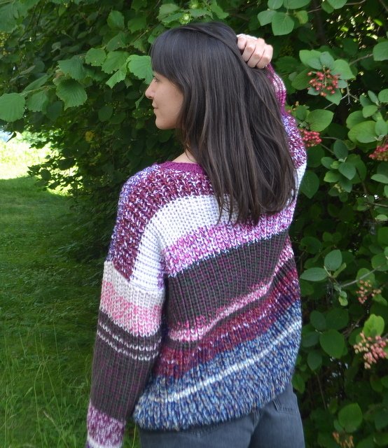 Pullover * Bobbelreste * alle Größen * Strickanleitung - Bild 6