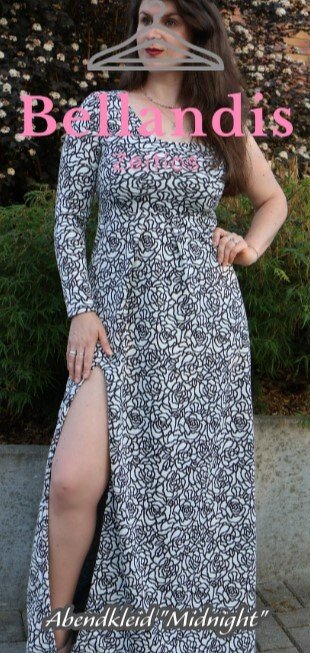E-Book Schnittmuster Bellandis Abendkleid "Midnight" mit deutscher Anleitung - Bild 3