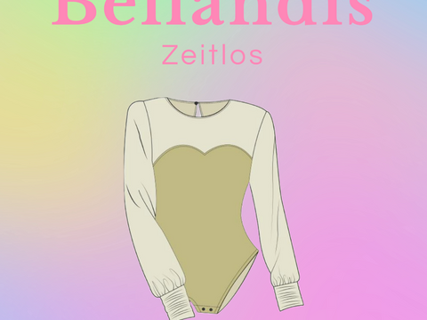 E-Book Schnittmuster Bellandis Body "Queen of Hearts" - deutsche Anleitung