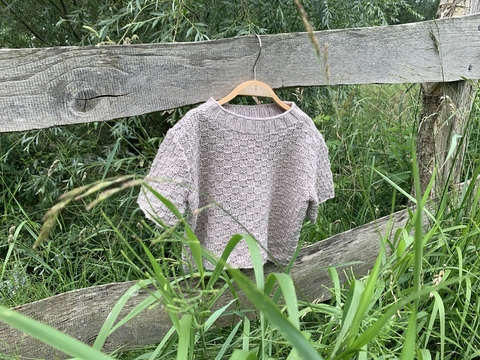 Strickanleitung Kinderpullover Milena Größe 104 – 134