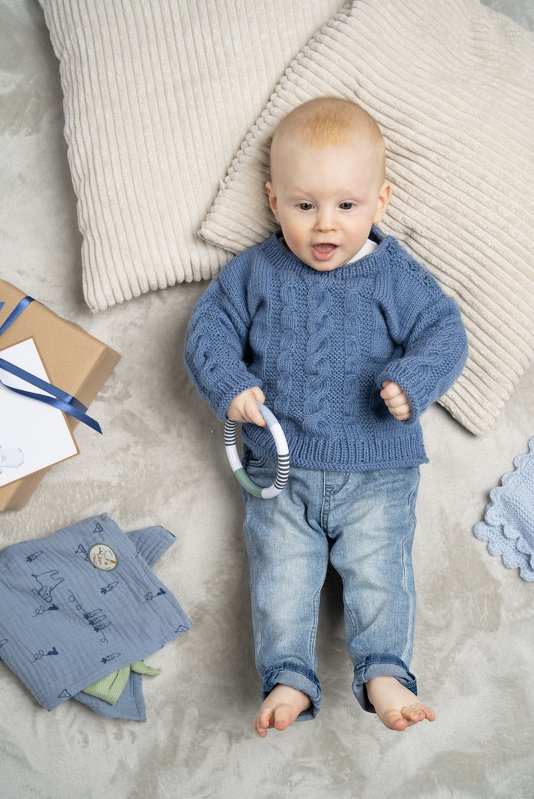 Pulli mit Zopfmuster - Bild 3