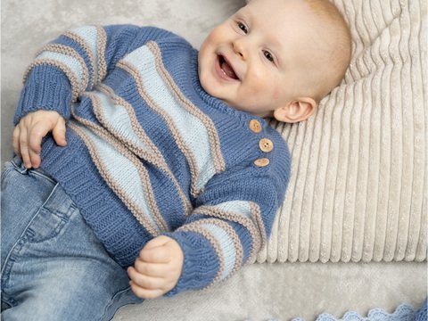 Pulli mit Streifen