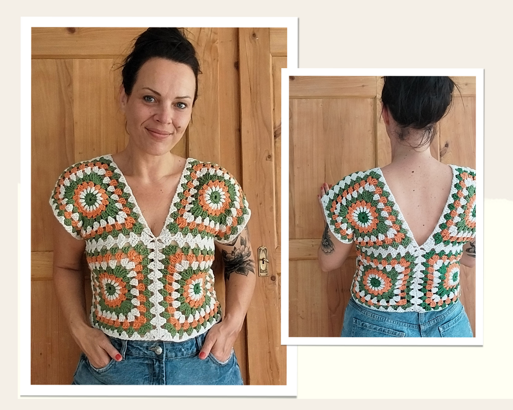 Häkelanleitung Sommeroberteil/ Oberteil Hippie Shake - Bild 2