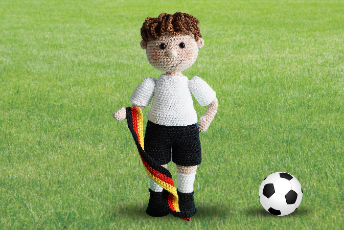 Häkelanleitung Fußballfan Joschi - PDF Datei - Bild 4