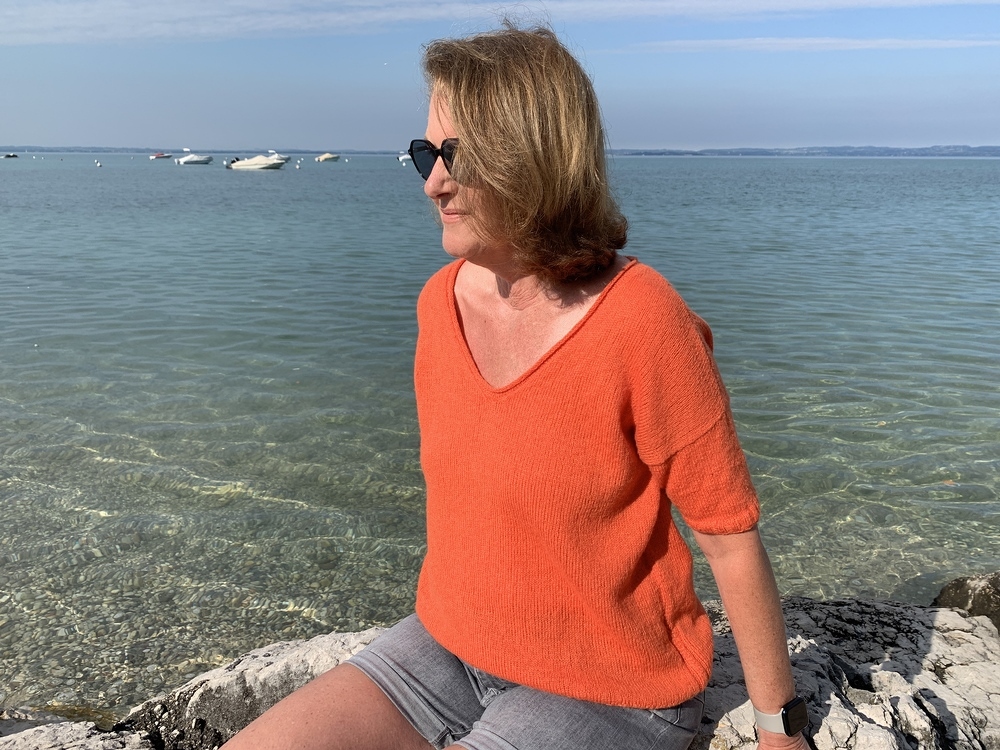 Strickanleitung Pullover Lorina Größe 36 – 46