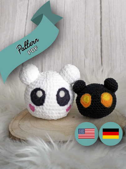 Digital Monster Baby - Amigurumi - Crochet Pattern 01