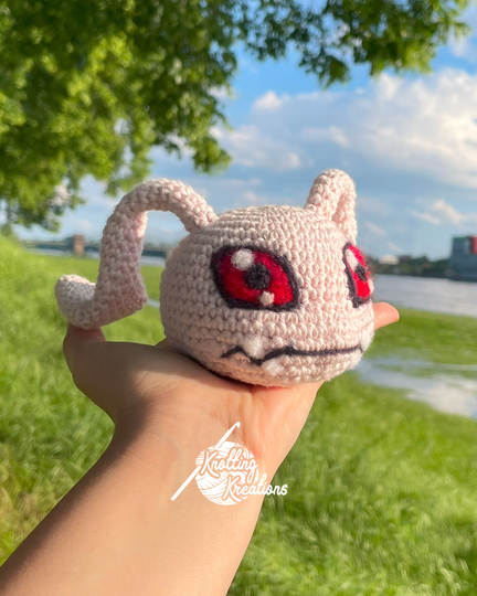 Digital Monster Baby - Amigurumi - Crochet Pattern 02