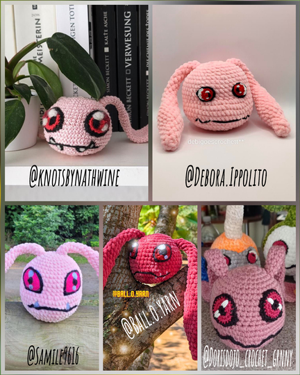 Digital Monster Baby - Amigurumi - Crochet Pattern 02