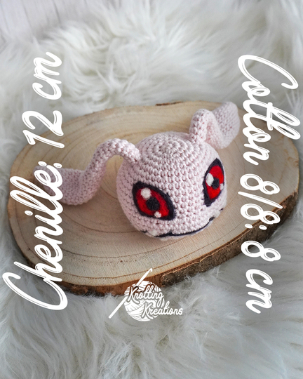 Digital Monster Baby - Amigurumi - Crochet Pattern 02