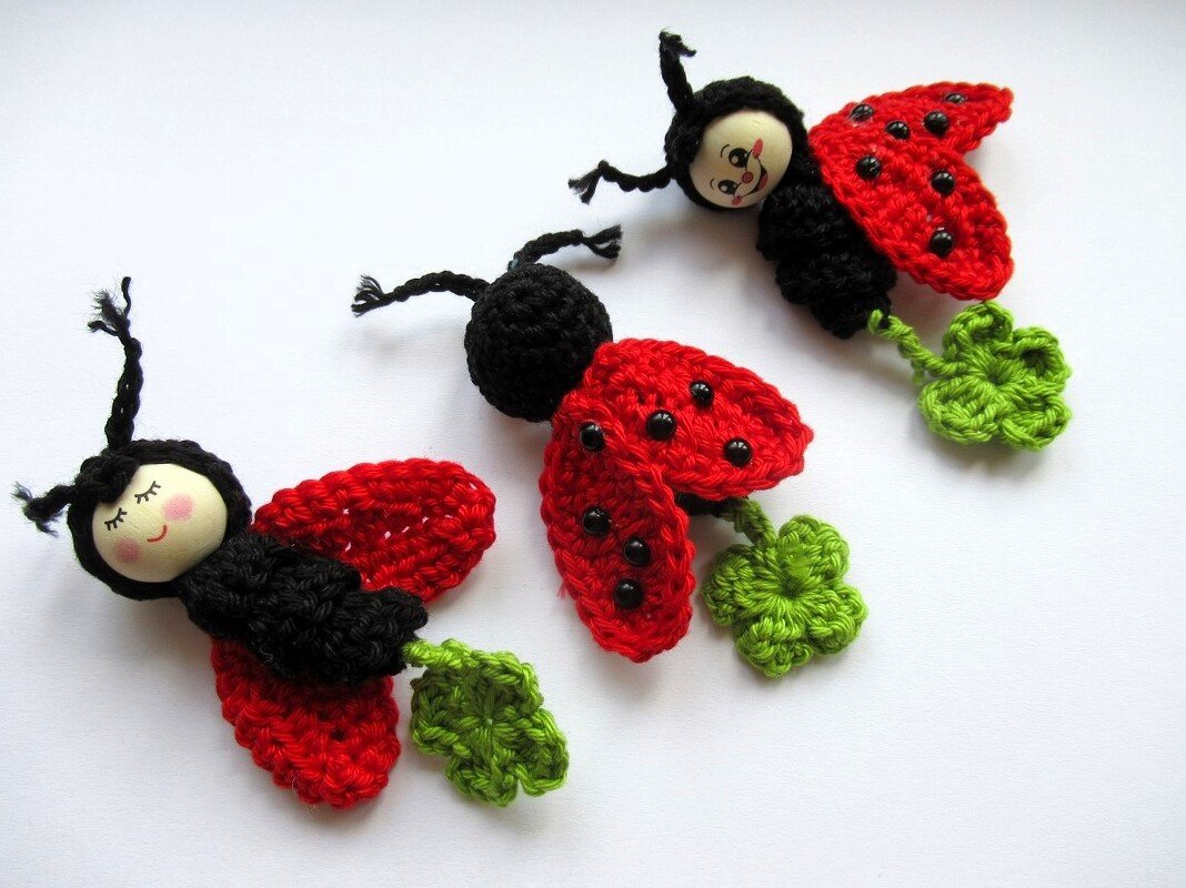 Häkelanleitung Marienkäfer - Glückskäferchen - Bild 2