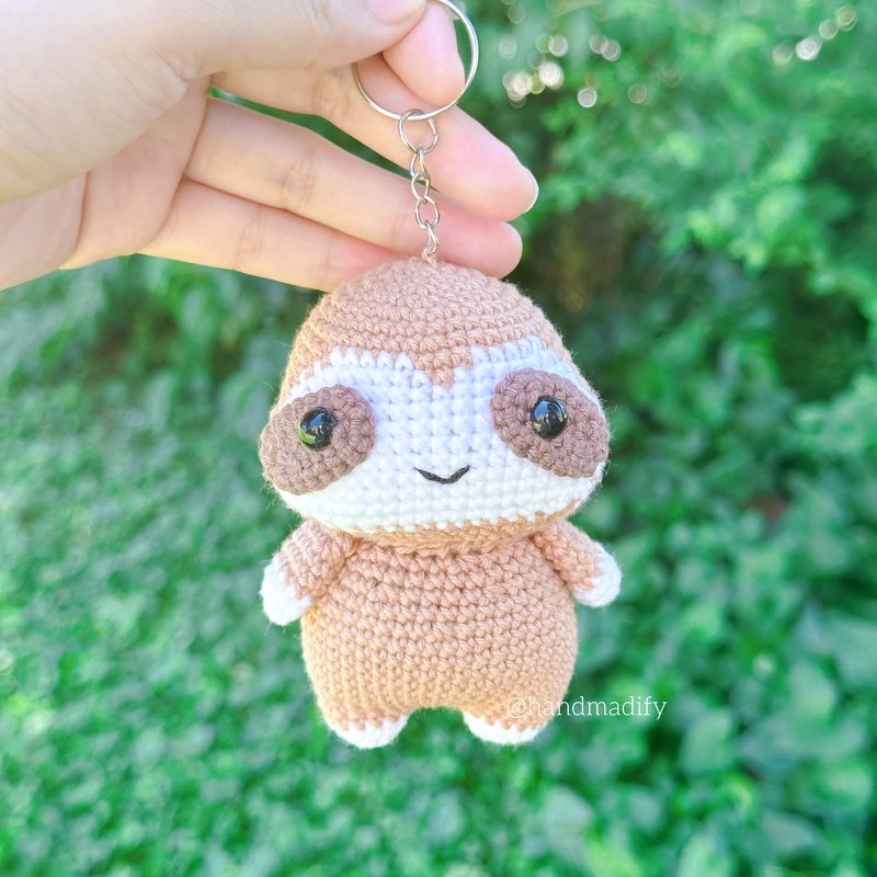 Sloth Keychain