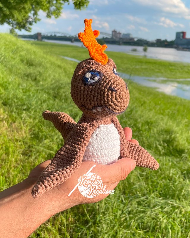 Digital Monster Baby - Amigurumi - Häkelanleitung 03 - Bild 5