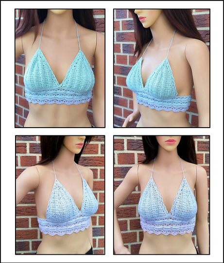 Häkelanleitung Bikini oder Triangel Top "Jola"