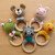 Crochet pattern animal gripping ring