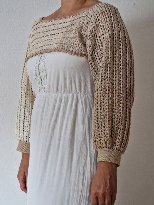 Häkelanleitung für den Crop-Pulli "Bridget - Bild 7