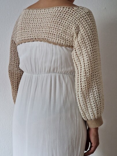 Häkelanleitung für den Crop-Pulli "Bridget