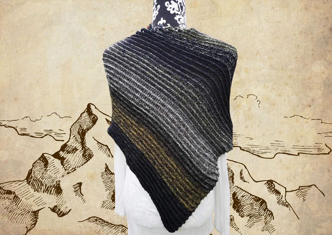 Häkelanleitung Tuch "POSTCARD" - Bild 2