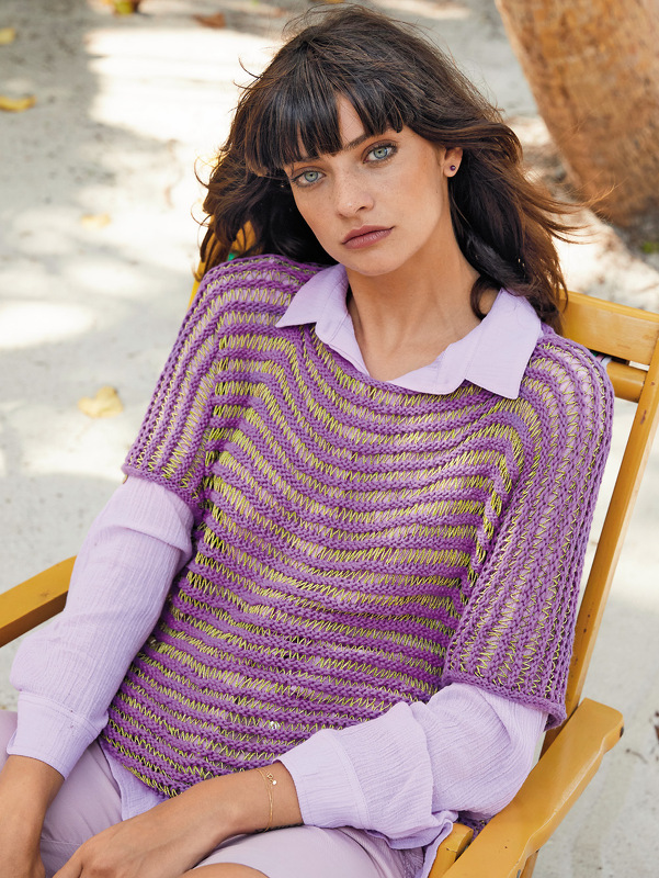 Pullover mit Streifen