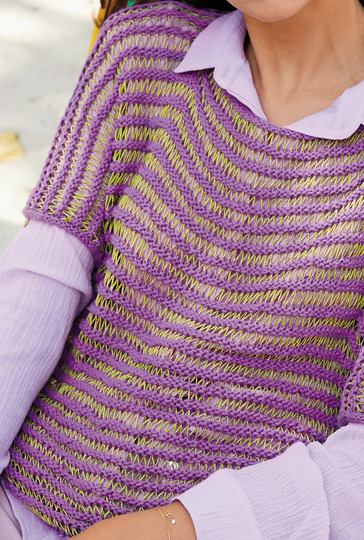 Pullover mit Streifen