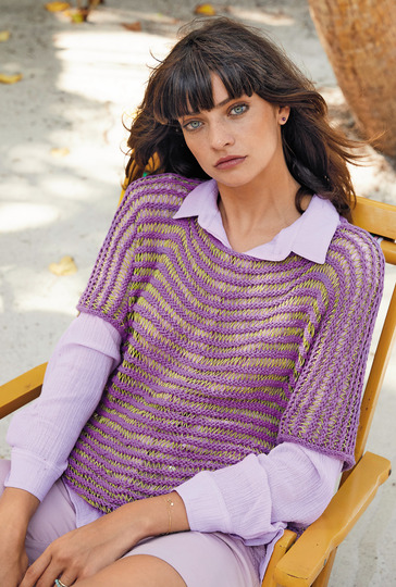 Pullover mit Streifen