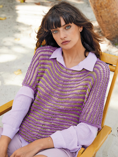 Pullover mit Streifen