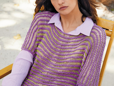 Pullover mit Streifen