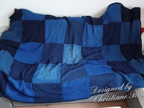 Bedeckt, die Granny-Decke