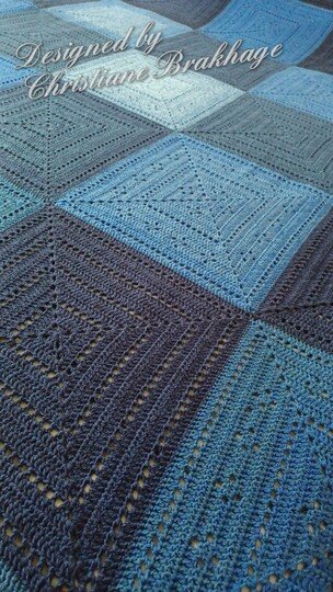 Bedeckt, die Granny-Decke