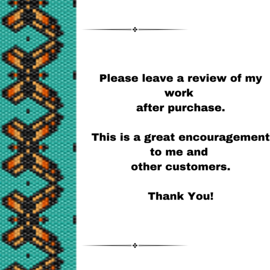 Golden Flight Peyote Stitch Bracelet