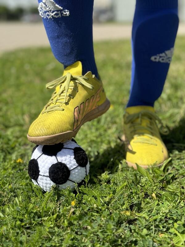 Crochet football soccer ball pattern - Euro 2024 football fan gift - Image 5