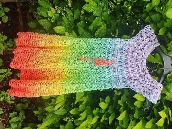 Kleidchen Noelia - Häkelanleitung für ein luftiges Sommerkleid oder Tunika - Bild 15