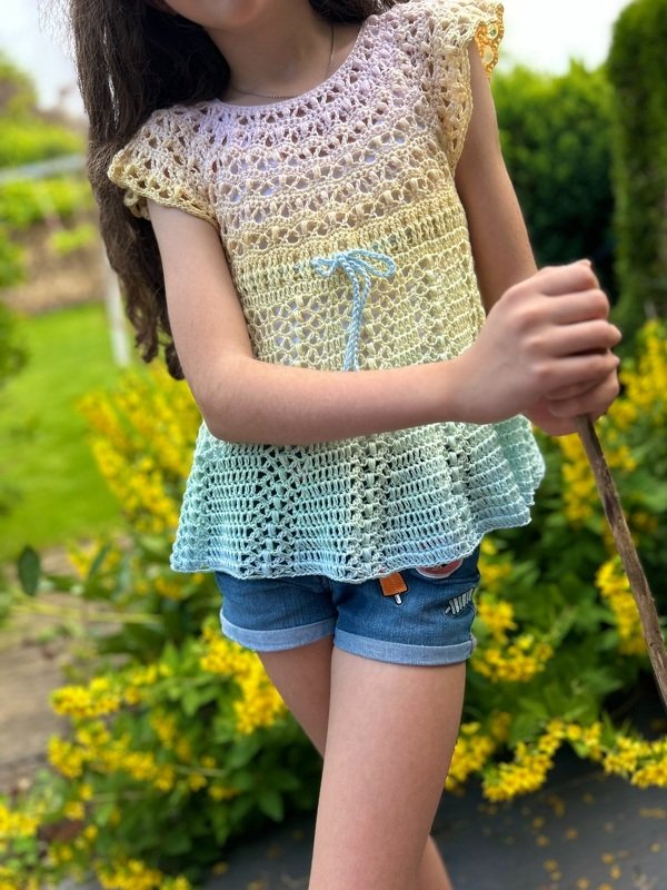 Kleidchen Noelia - Häkelanleitung für ein luftiges Sommerkleid oder Tunika - Bild 8