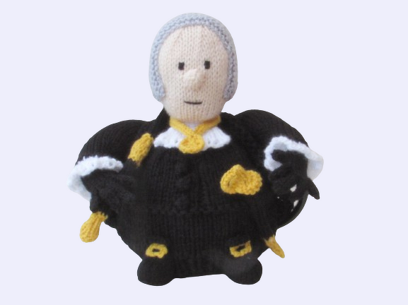 TeaCosyFolk's Black Rod Tea Cosy Knitting Pattern