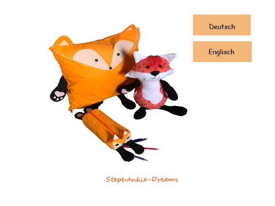 Kuschelset Animals Fuchs