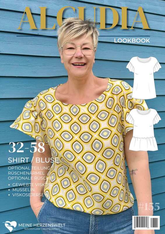 Rüschenshirt für Damen – Schnittmuster – Alcudia - Bild 13