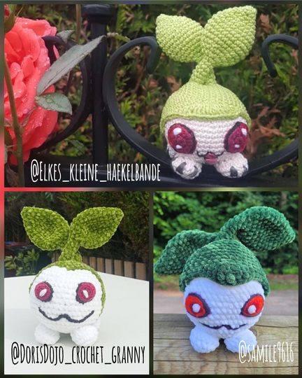 Digital Monster Baby - Amigurumi - Crochet Pattern 09