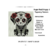 Sugar  Skull Puppy I Tapestry Pattern