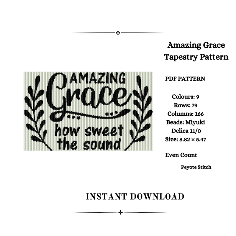 Amazing Grace Tapestry Pattern
